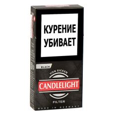 Сигариллы Candlelight Filter   Black