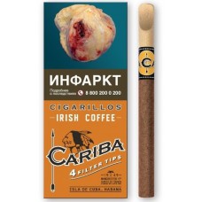 Сигариллы Cariba Irish Coffee 4 шт. 