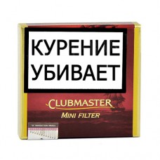 Сигариллы Clubmaster Mini Filter Red (Vanilla) 20 шт