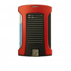 Зажигалка сигарная Colibri Daytona, красно-черная