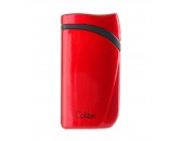 Зажигалка сигарная Colibri Falcon, красный металлик