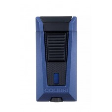 Зажигалка сигарная Colibri Stealth (тройное пламя), синий лак Navy