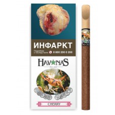 Сигариллы Havanas Wooden Tip - Cherry 4 шт.