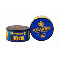 Табак для кальяна Kraken Medium Seco - Lemon cake (лимонный кекс), 30 гр.