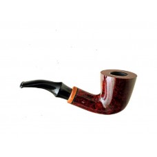 Трубка Lorenzetti briar (9 мм) Dark Brown в фирменном боксе с кисетом мод.04