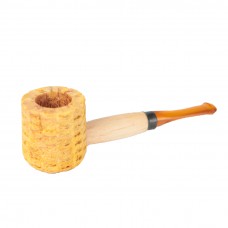 Трубка кукурузная Missouri Meerschaum - (36) Varnished Miniature Premium