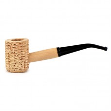 Трубка кукурузная Missouri Meerschaum - (591) Pride Premium Изогнутая