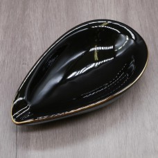 Пепельница Adorini Ashtray leaf black на 1 сигару