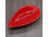 Пепельница Adorini Ashtray leaf red на 1 сигару