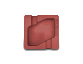 Пепельница сигарная Le Petit Dyad Red Concrete Ashtray