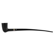 Курительная трубка Peterson Churchwarden Ebony D17 Silver (без фильтра)