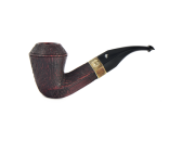 Курительная трубка Peterson Sherlock Holmes - Rustic - Hansom P-Lip (фильтр 9мм)