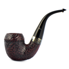 Курительная трубка Peterson Sherlock Holmes - Sandblast  - Watson P-Lip  (фильтр 9мм)