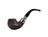 Курительная трубка Peterson System Spigot - Rusticated 303 P-Lip (фильтр 9мм)