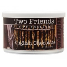 Трубочный табак Two Friends English Chocolate, банка 57 гр 