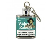 Нюхательный табак Walter Raleigh - Mint  (10 гр), металлическая фляга