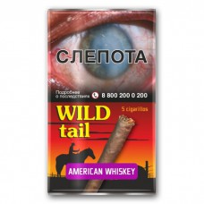 Сигариллы Wild Tail  American Whiskey (в кисете)  5 шт.