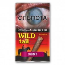 Сигариллы Wild Tail  Cherry (в кисете)  5 шт.