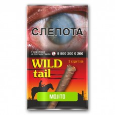 Сигариллы Wild Tail  Mojito  (в кисете)  5 шт.