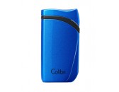 Зажигалка сигарная Colibri Falcon, синий металлик