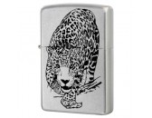 Зажигалка Zippo 205 Leopard Satin Chrome