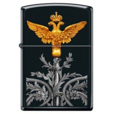 Зажигалка Zippo Z218 RUSSIAN COAT OF ARMS Двуглавый орёл