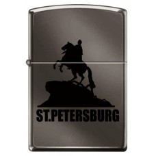 Зажигалка Zippo Z250 St Petersburg Медный всадник