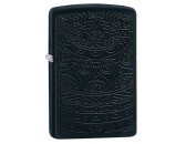 Зажигалка Zippo Z29989 Black Matte Tone on Tone Design 