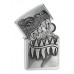 Зажигалка Zippo Z28969 Fire Breathing Dragon - Brushed Chrome