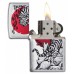 Зажигалка Zippo Z29889 Asian Tiger Design - Brushed Chrome