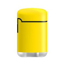 Зажигалка Zenga Case Jet LOGO Rubberized yellow ZL-3